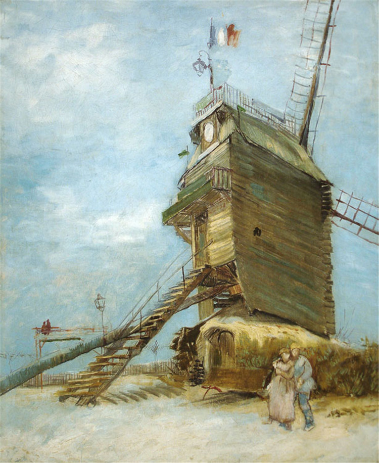 Le Moulin De La Galette 4 Van Gogh Oil Painting